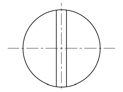 一字槽